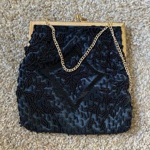 Vintage beaded clutch